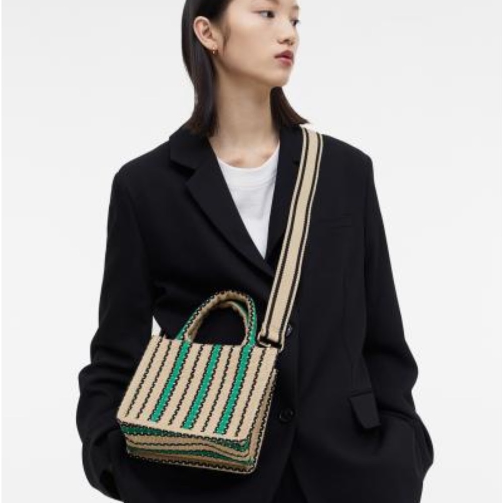 Jute-blend Mini Shopper